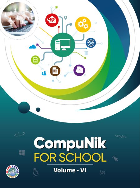 Best computer books in India compunik for school volume six