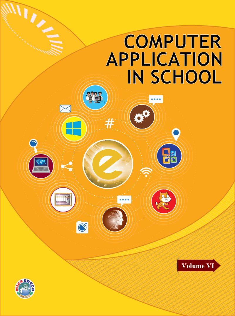 Best computer books in india computer application in school volume six